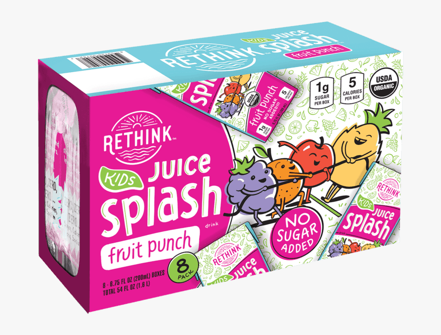 Transparent Juice Splash Png - Rethink Kids Juice Splash, Png Download, Free Download