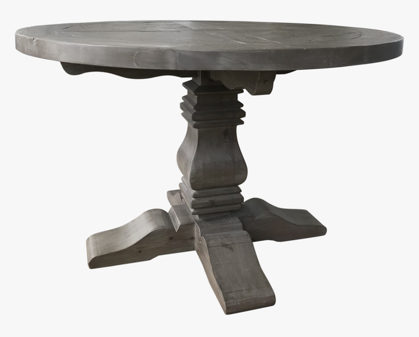 Round Gray Dining Table, HD Png Download, Free Download