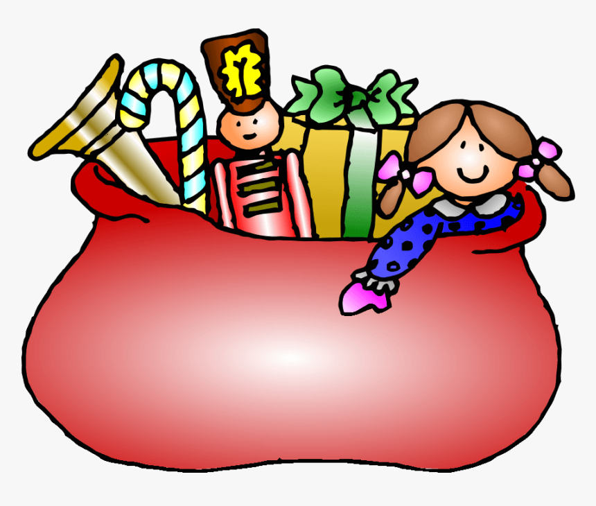 Christmas Tree With Presents Clipart - Christmas Toys Clipart, HD Png Download, Free Download