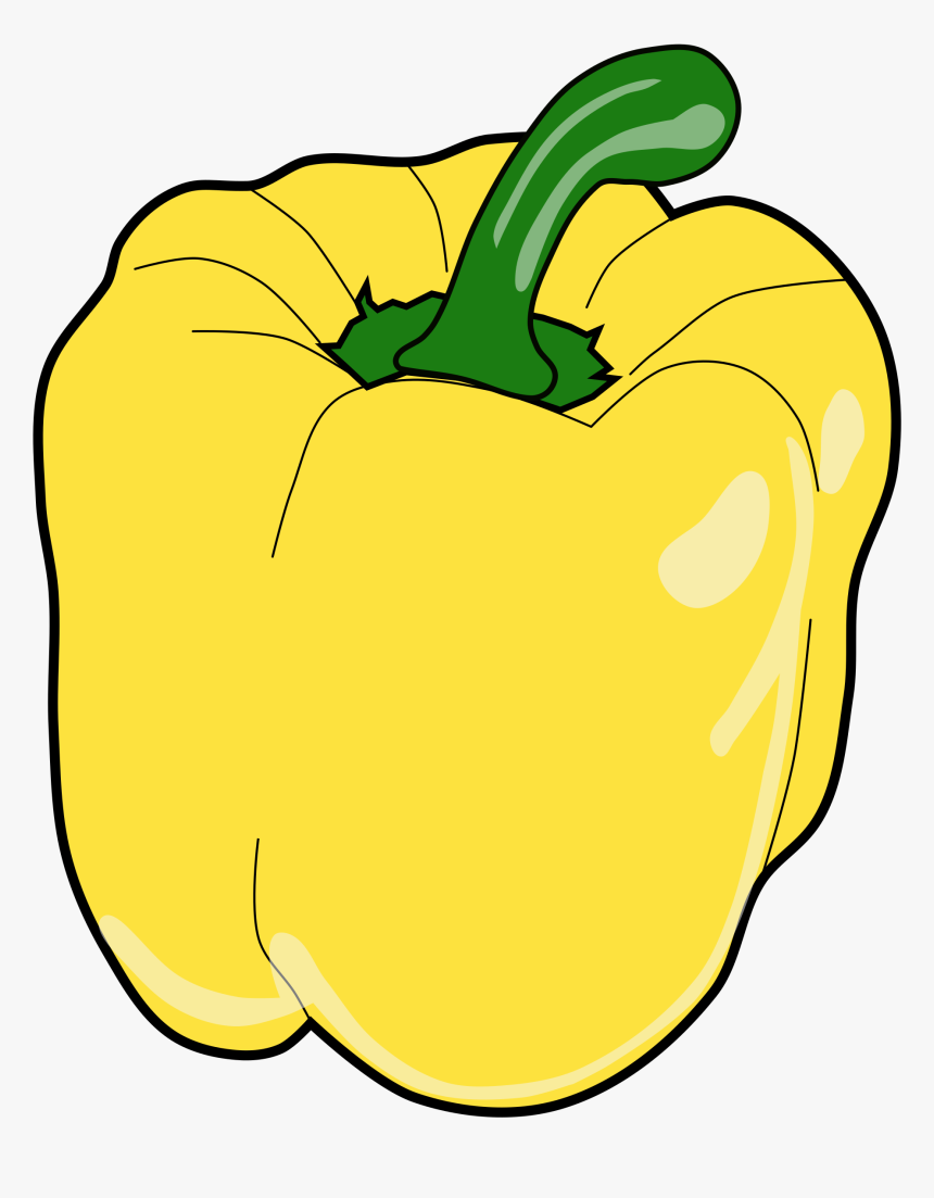 Picture Transparent Download Peeper Big Image Png - Clipart Of Bell Pepper, Png Download, Free Download
