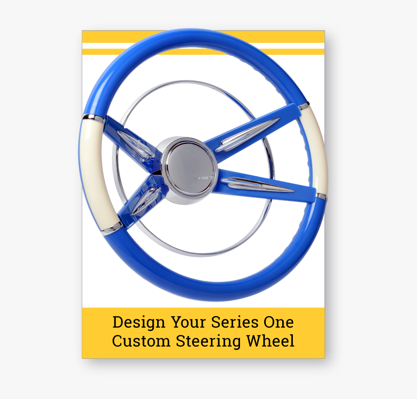 Series One Custom Steering Wheel Builder - Custom Classic Steering Wheel, HD Png Download, Free Download