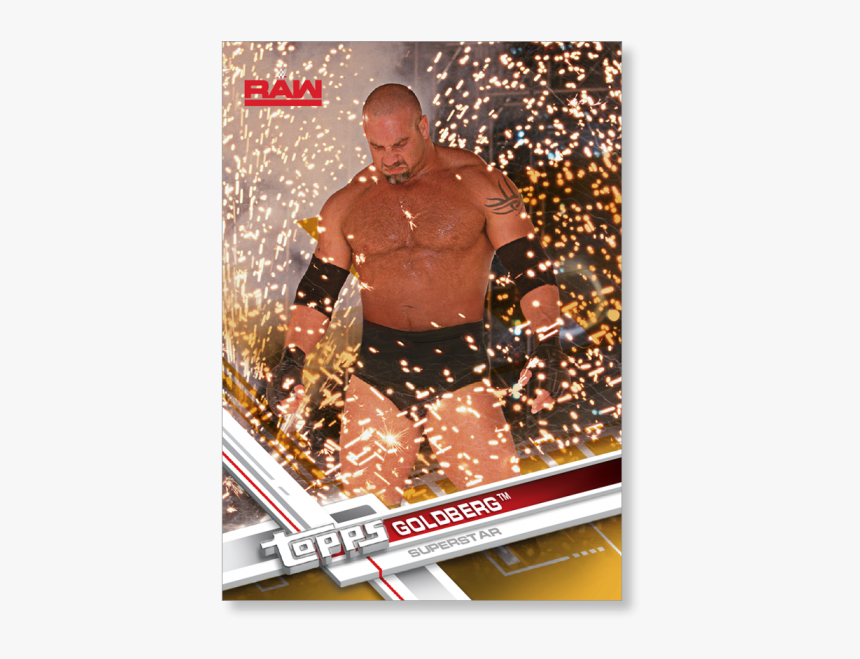 Goldberg 2017 Topps Wwe Base Cards Poster Gold Ed - Magento Product Placeholder, HD Png Download, Free Download
