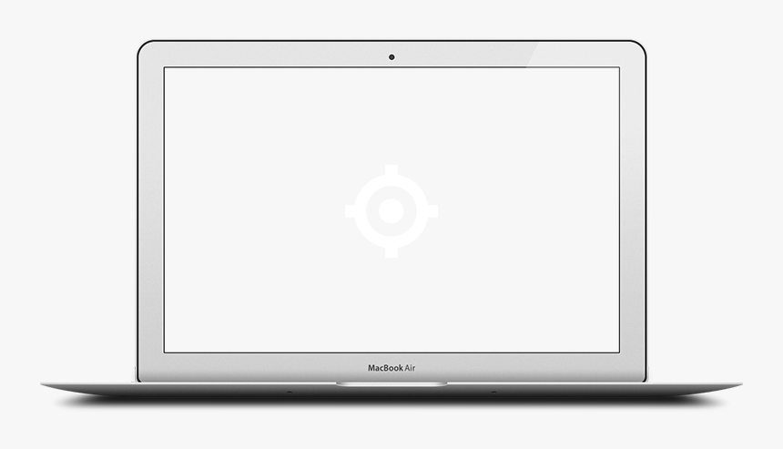 White Laptop Transparent Background, HD Png Download, Free Download