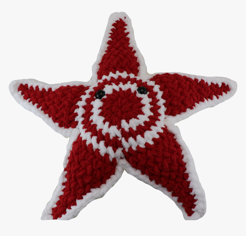 Starfish Crochet Pattern - Sheriff Badge Clipart Black And White, HD Png Download, Free Download