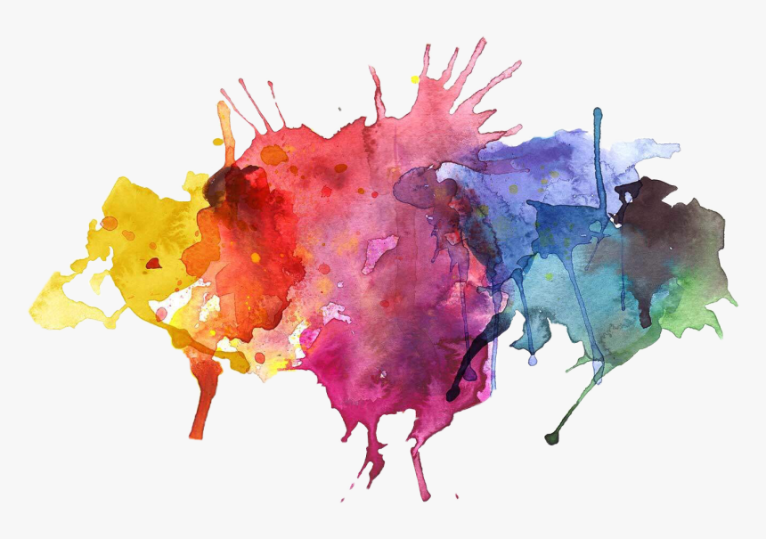 Paint - Watercolor Splash Png, Transparent Png, Free Download