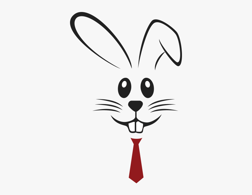 Download Red Tie Rabbit - Carrots For The Easter Bunny Svg Free, HD ...