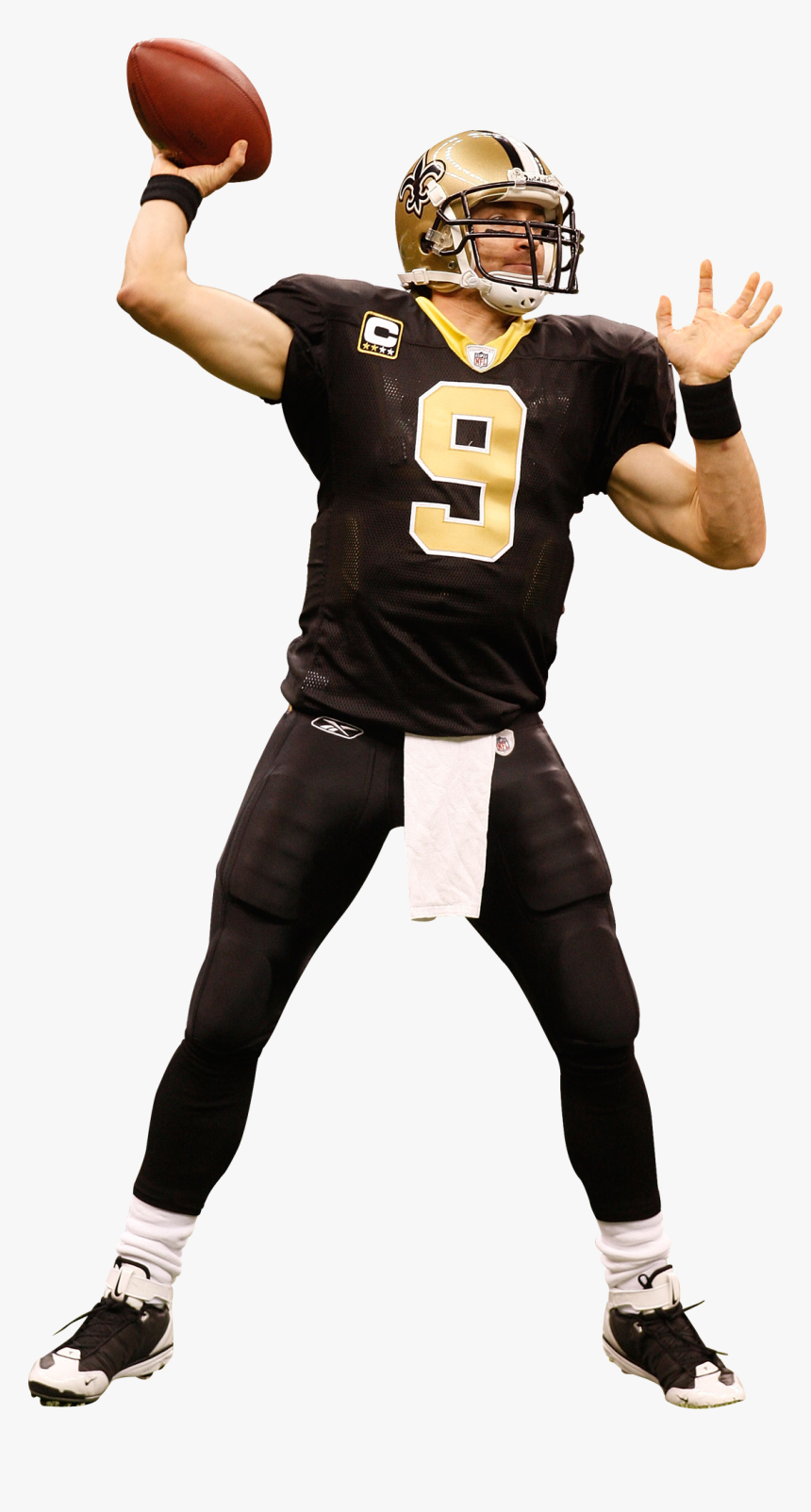 New Orleans Saints - Madden 11 Cover Drew Brees, HD Png Download - kindpng