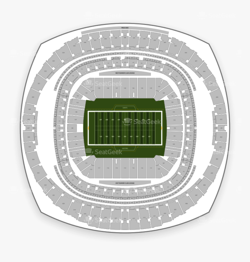 Tiaa Bank Field Seating Chart With Seat Numbers