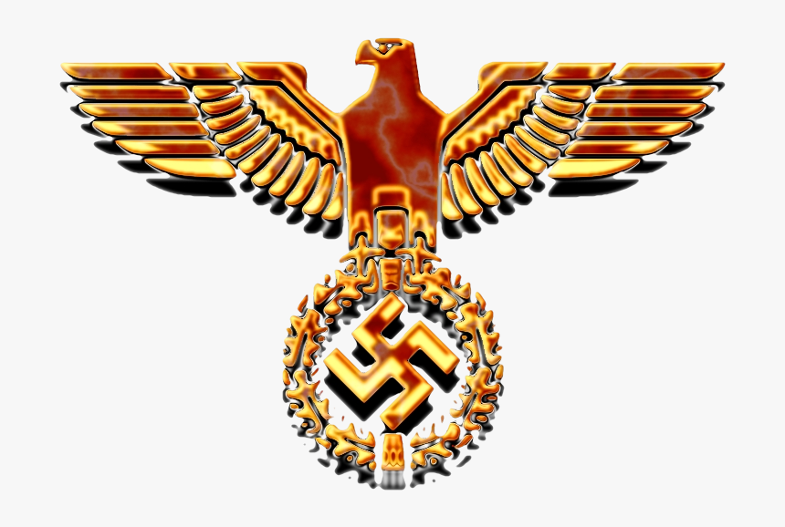 Nazi Eagle 4 Humor Funny Pictures Add Funny - Golden German Eagle Png, Transparent Png, Free Download