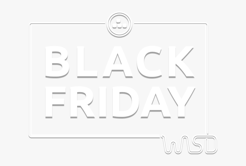 Black Friday 2018 Logo Wasd , Png Download - Poster, Transparent Png, Free Download