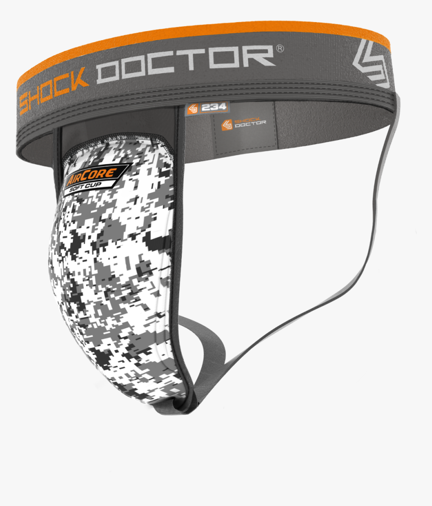 Shock Doctor Adult Air Core Camo Soft Cup W/ Supporter, - Shock Doctor Core Supporter Aircore Hard, HD Png Download, Free Download