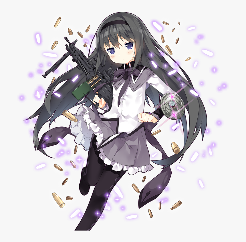 Tumblr O4k14dzh9n1u6qua2o5 - Homura Akemi Transparent Png, Png Download, Free Download