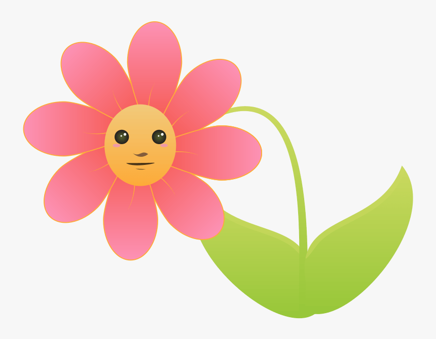 Free Cartoon Flower Clip Art, HD Png Download, Free Download