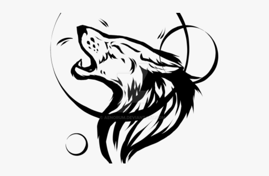 Wolf Tattoo Transparent, HD Png Download, Free Download