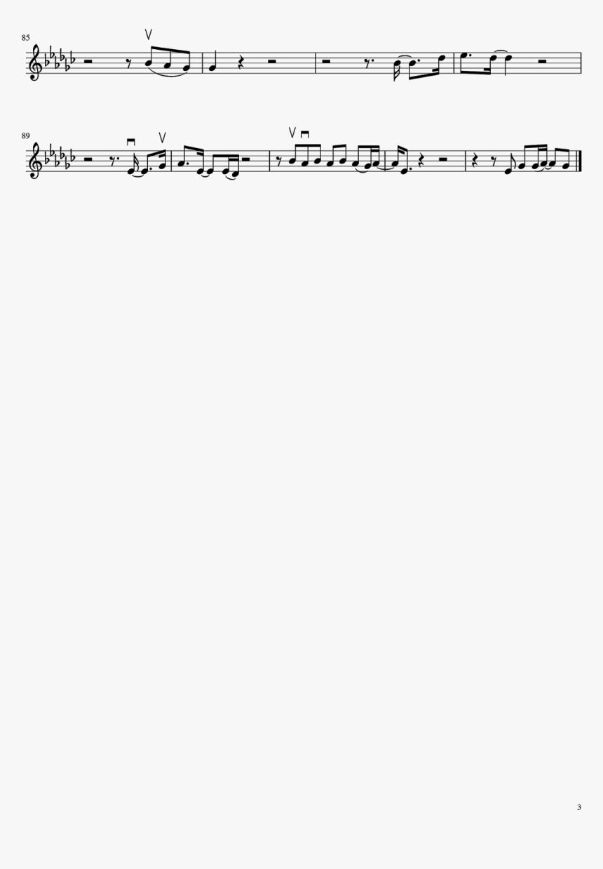 Gintarna° Opening 4 Sheet Music Composed By Original - Sheet Music, HD Png Download, Free Download