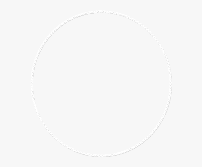 White Circle Symmetry Area Pattern - Circle, HD Png Download, Free Download