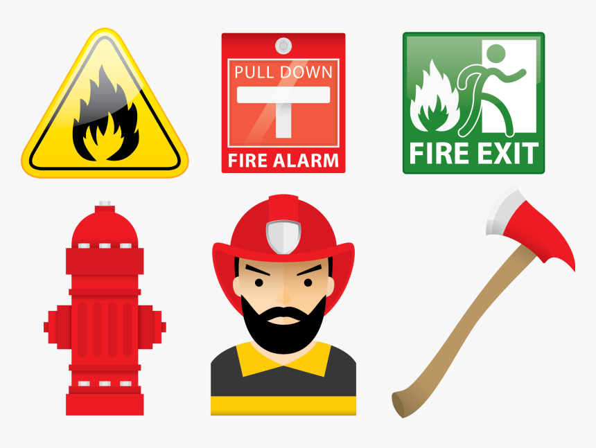 Vector Firefighter Png Download - Firefighter, Transparent Png, Free Download