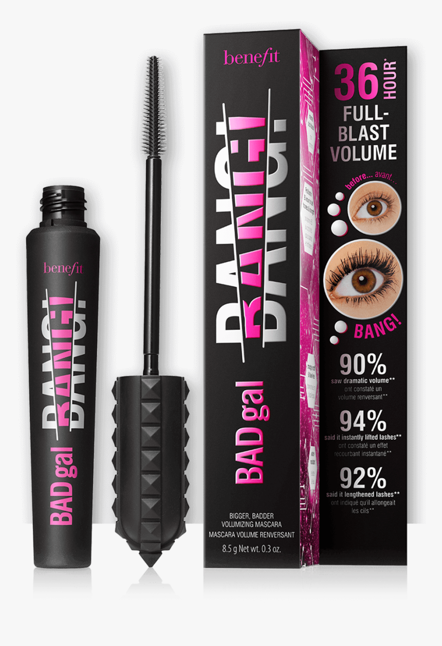 Clip Art Badgal Bang Bigger Badder - Badgal Bang Benefit Mascara, HD Png Download, Free Download