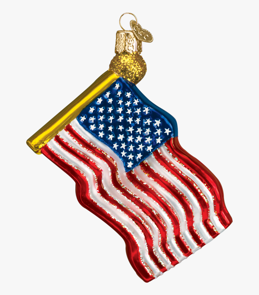 Star Spangled Banner Ornament Old World Christmas On - Flag Of The United States, HD Png Download, Free Download