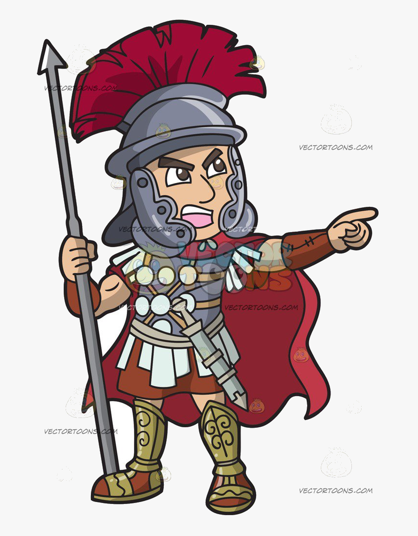 Roman Soldier Cartoon Png