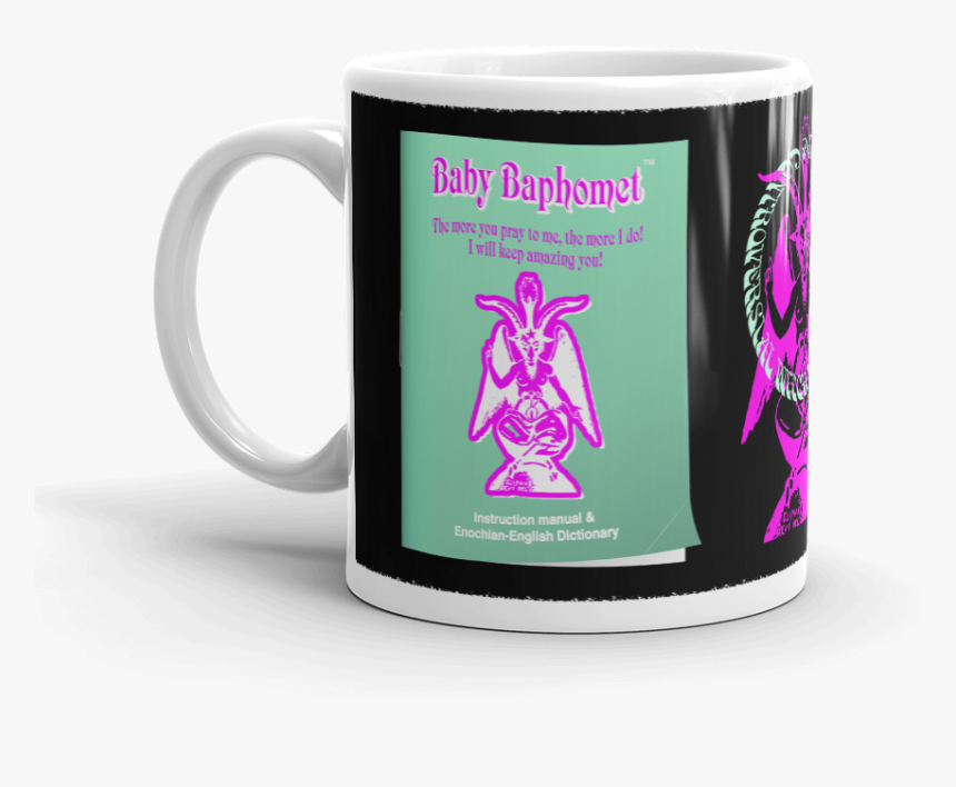 Baby Baphomet Mug , Png Download - Beer Stein, Transparent Png, Free Download