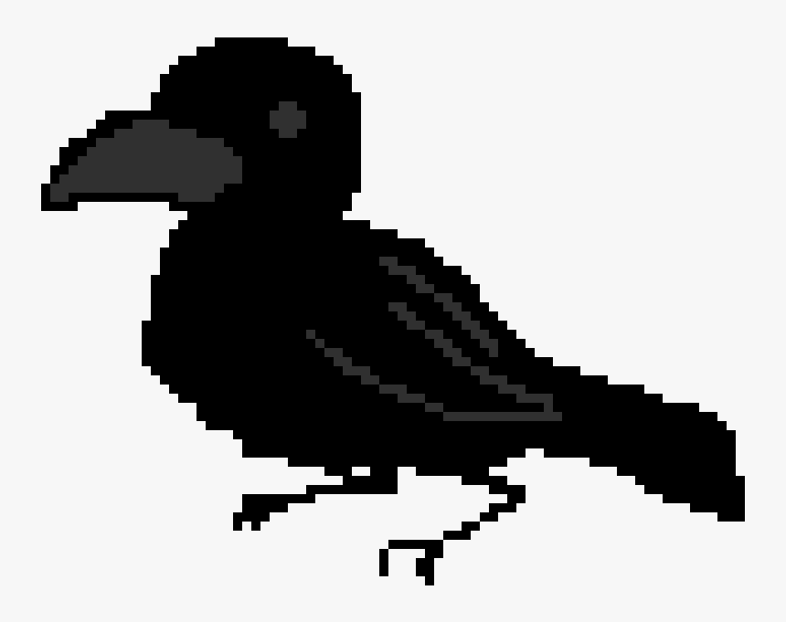 Raven Pixel Art, HD Png Download, Free Download