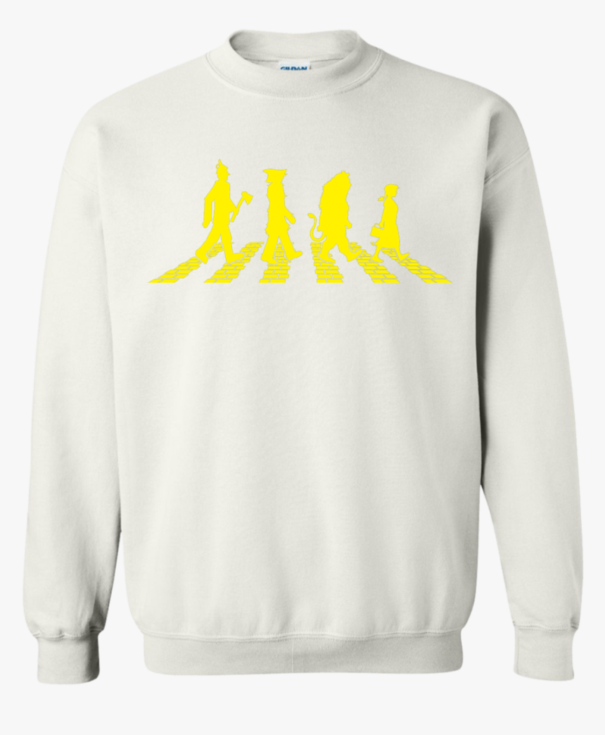 Yellow Abbey Brick Road Crewneck Sweatshirt - Crew Neck, HD Png Download, Free Download