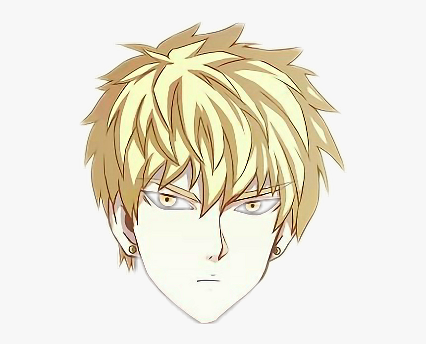 Transparent Saitama Face Png - Genos Sticker, Png Download, Free Download