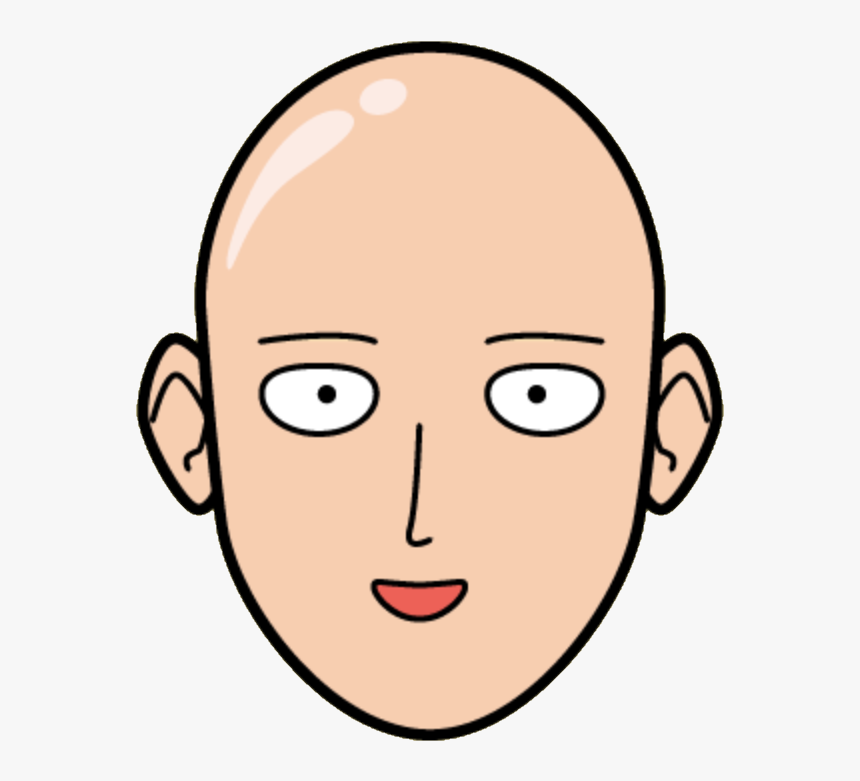 One Punch Man Head, HD Png Download, Free Download