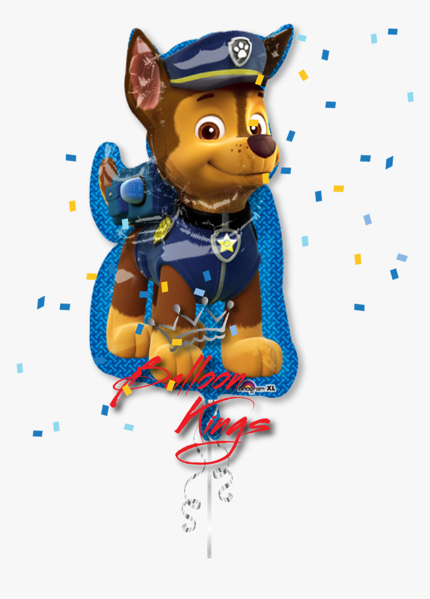 Paw Patrol Shape - Chase Paw Patrol Balloon, HD Png Download, Free Download