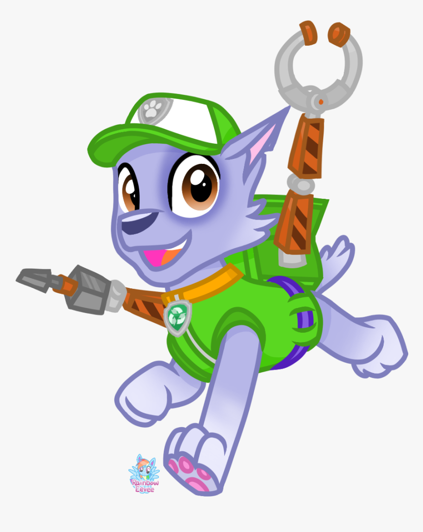 Paw Patrol Rocky Vector - Paw Patrol Eevee Friends, HD Png Download, Free Download