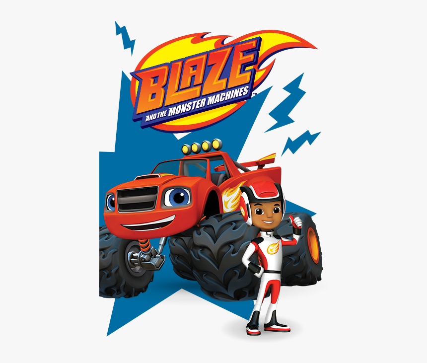 Blaze Monster Truck Poster, HD Png Download, Free Download