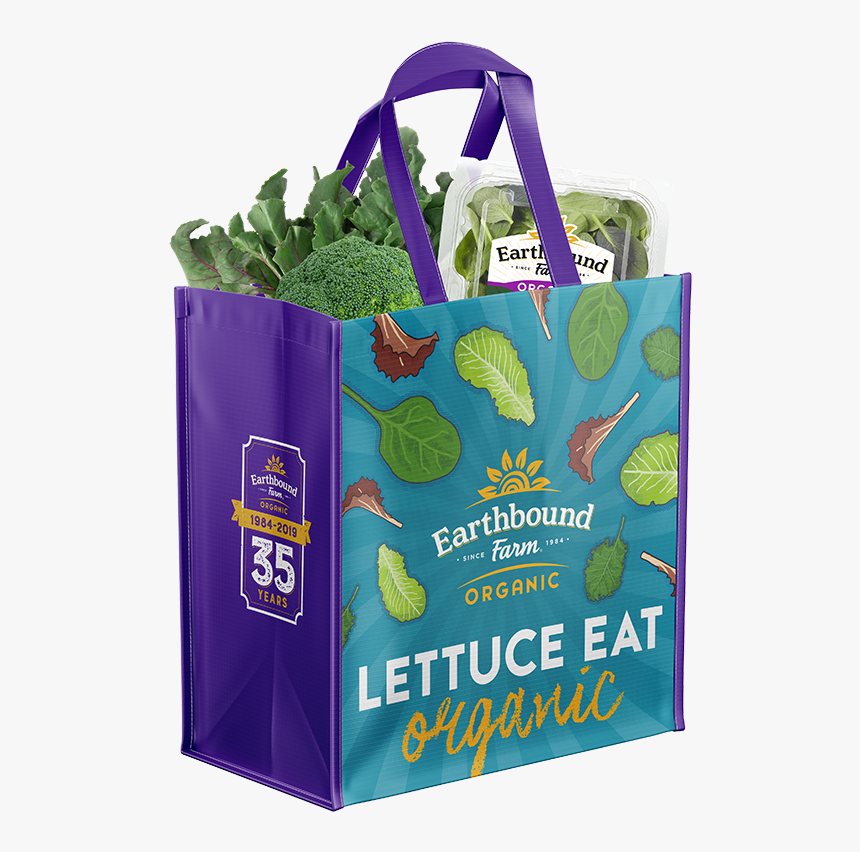 Earthbound Farm Grocery Bag, HD Png Download, Free Download