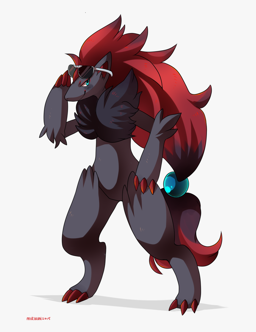 Zoroark , Png Download - Cartoon, Transparent Png, Free Download