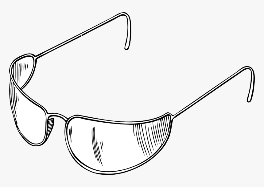 Outline Images Of Sun Glasses, HD Png Download, Free Download