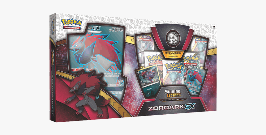 Pokemon Zoroark Gx Box, HD Png Download, Free Download