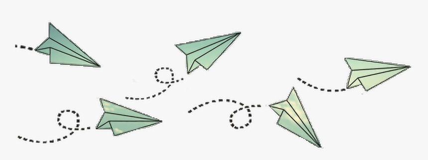 #tumblr #whatsapp #emoji #emoticon #png #transparente - Paper Airplane Overlay, Png Download, Free Download