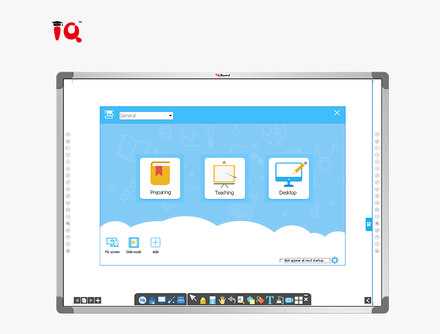 Iqboard 82 Inch 6 Touch Interactive Whiteboard Circuit - Whiteboard Educational Software, HD Png Download, Free Download