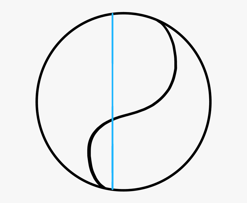 How To Draw Yin Yang Symbol - Horizon Observatory, HD Png Download, Free Download