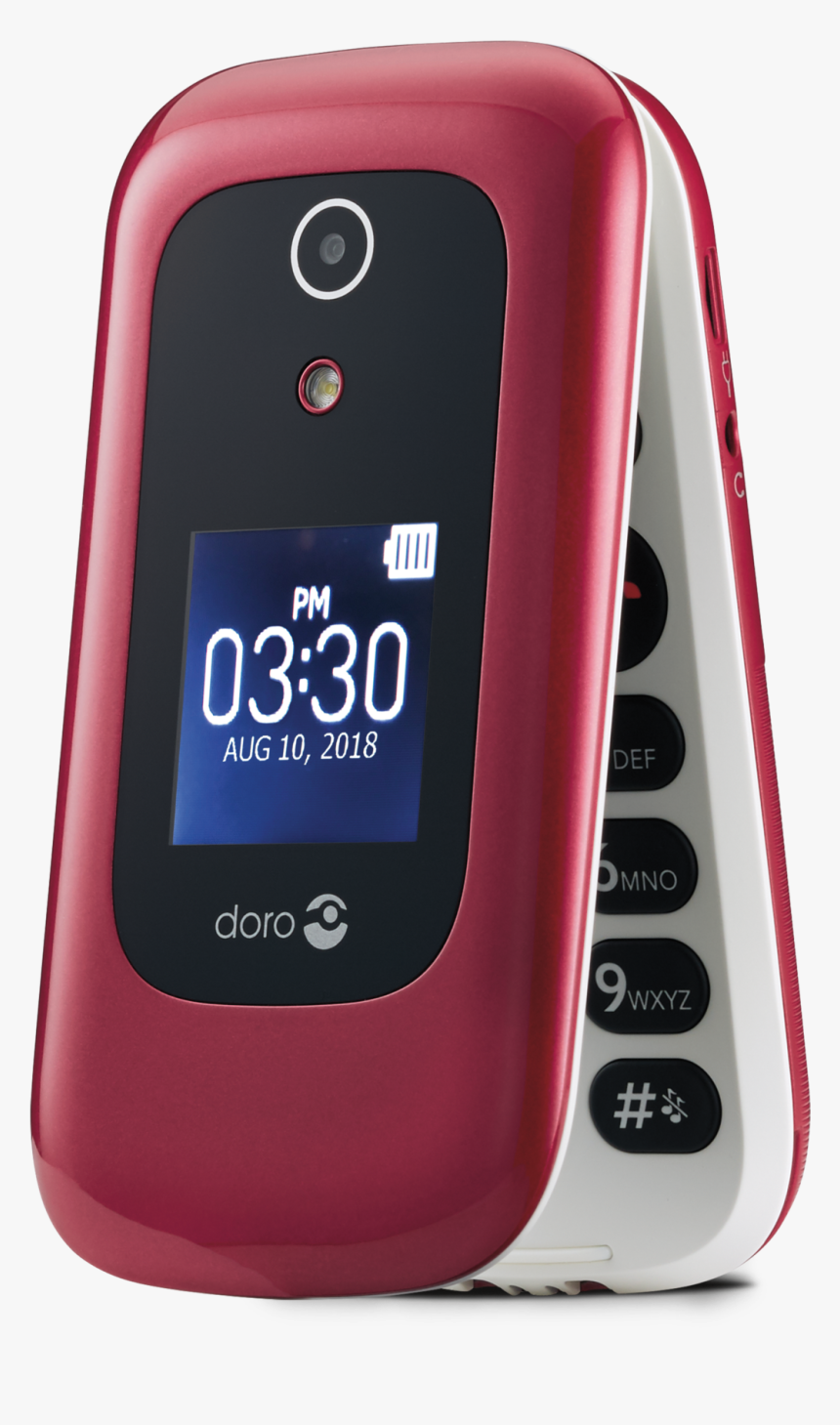Transparent Red Phone Png - Consumer Cellular Doro 7050, Png Download, Free Download