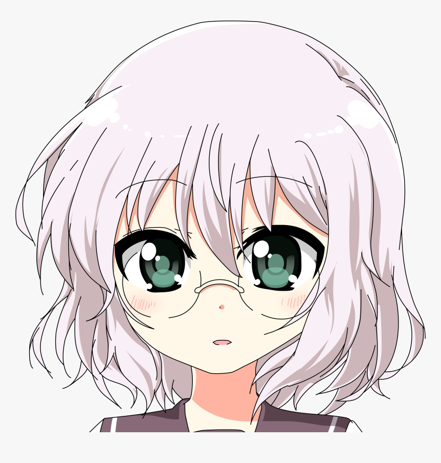 Glasses Ikeda Chizuru Seifuku Transparent Png Vector - Ikeda Chizuru ...