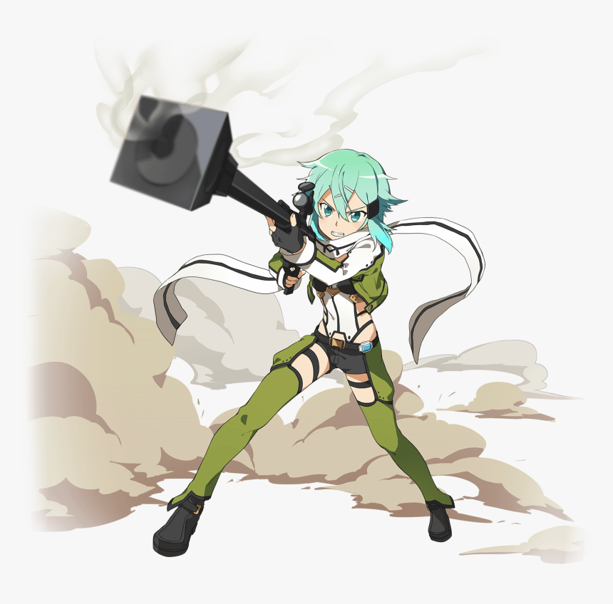 Sword Art Online Sinon Png, Transparent Png, Free Download