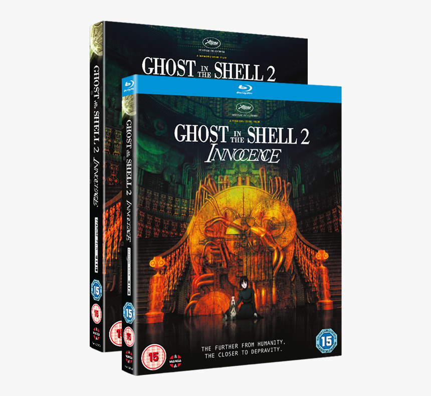 Ghost In The Shell - Ghost In The Shell 2 Innocence Uk, HD Png Download, Free Download