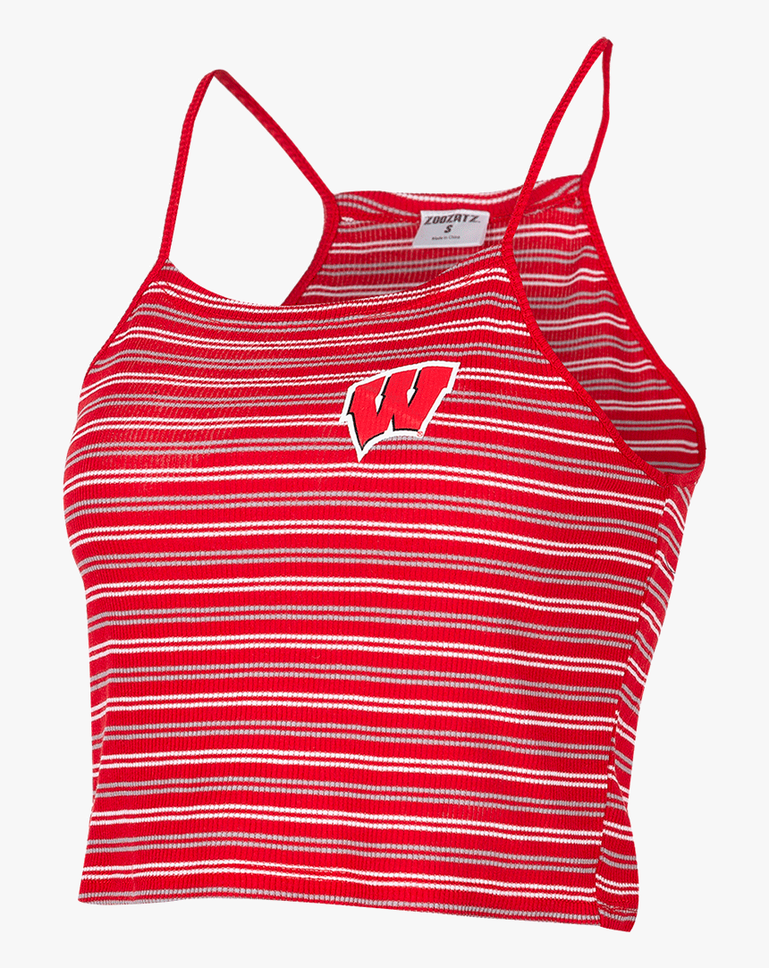 Cover Image For Zoozatz Women"s Crop Striped Motion - Active Tank, HD Png Download, Free Download