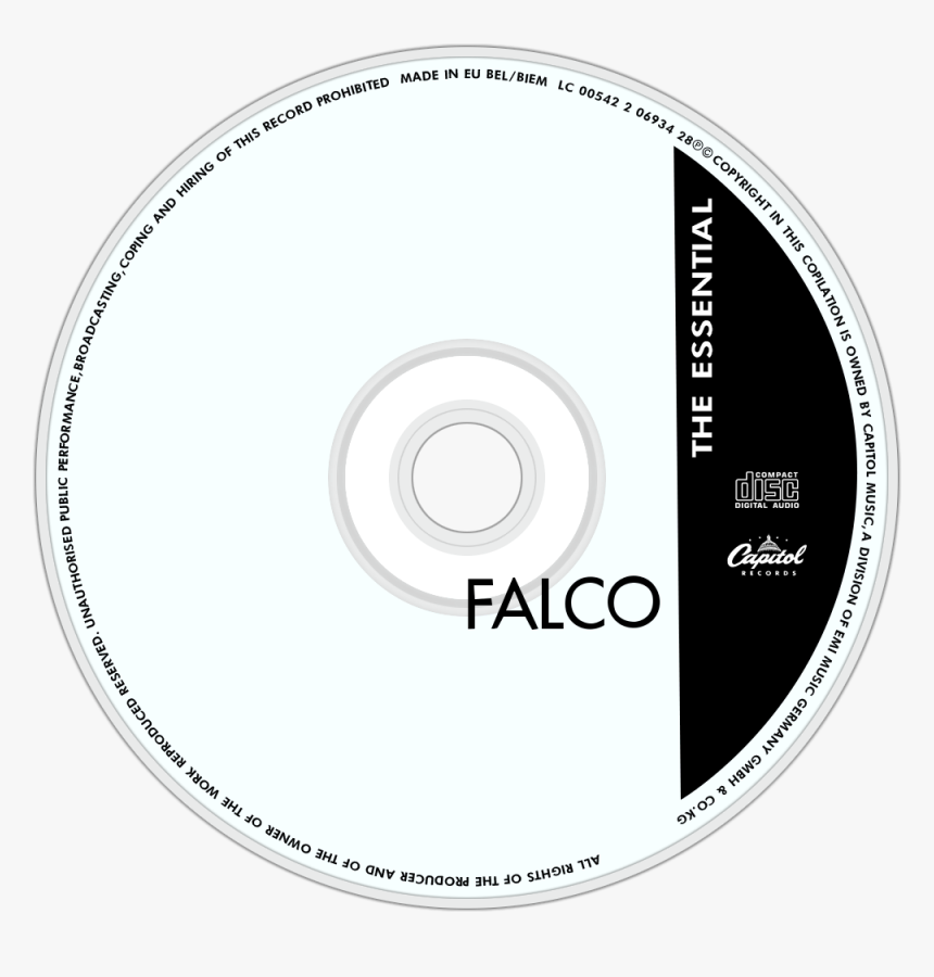 Falco The Essential Falco Cd Disc Image - Falco Exquisite, HD Png Download, Free Download