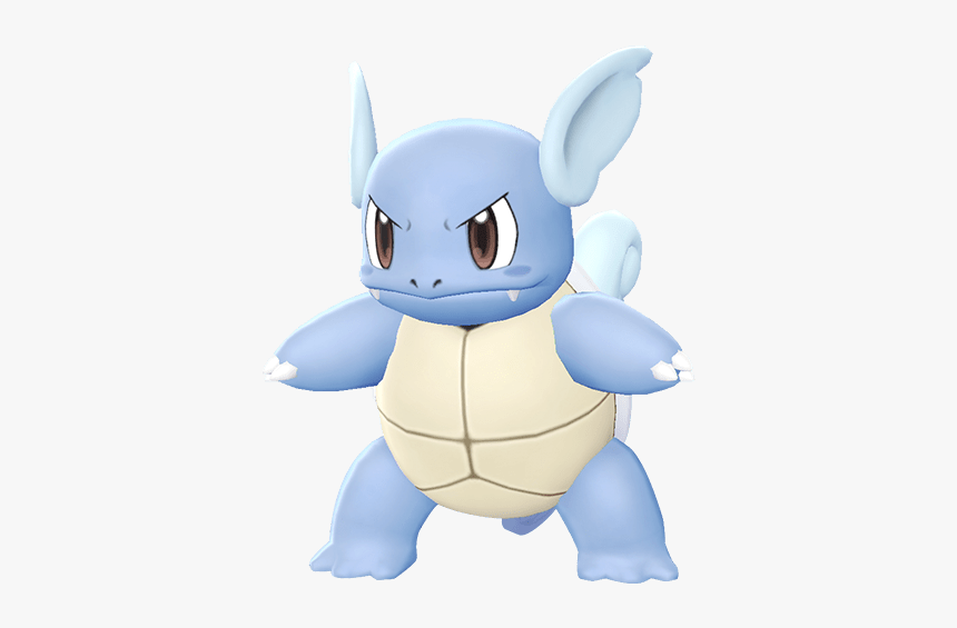 Wartortle - Wartortle Lets Go Pikachu, HD Png Download, Free Download