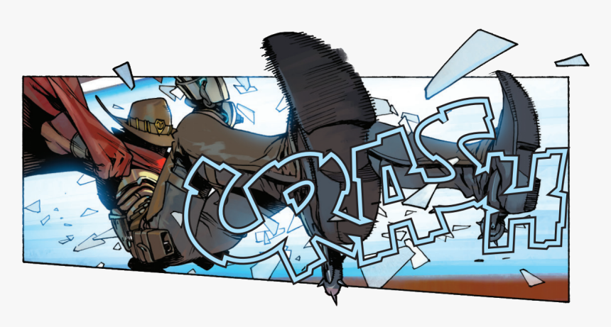 Mccreecrash - Overwatch Mccree Comic, HD Png Download, Free Download