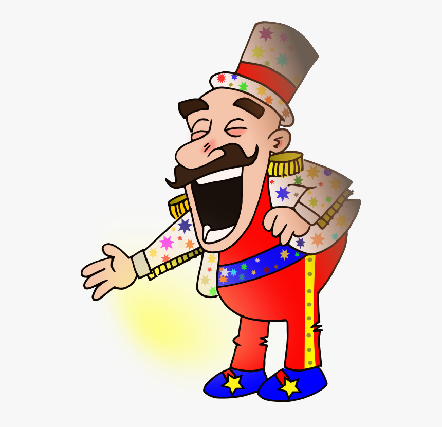 Circus, Man, Person, Laughing, Entertainer, Showmaster - Preschool Circus Songs, HD Png Download, Free Download