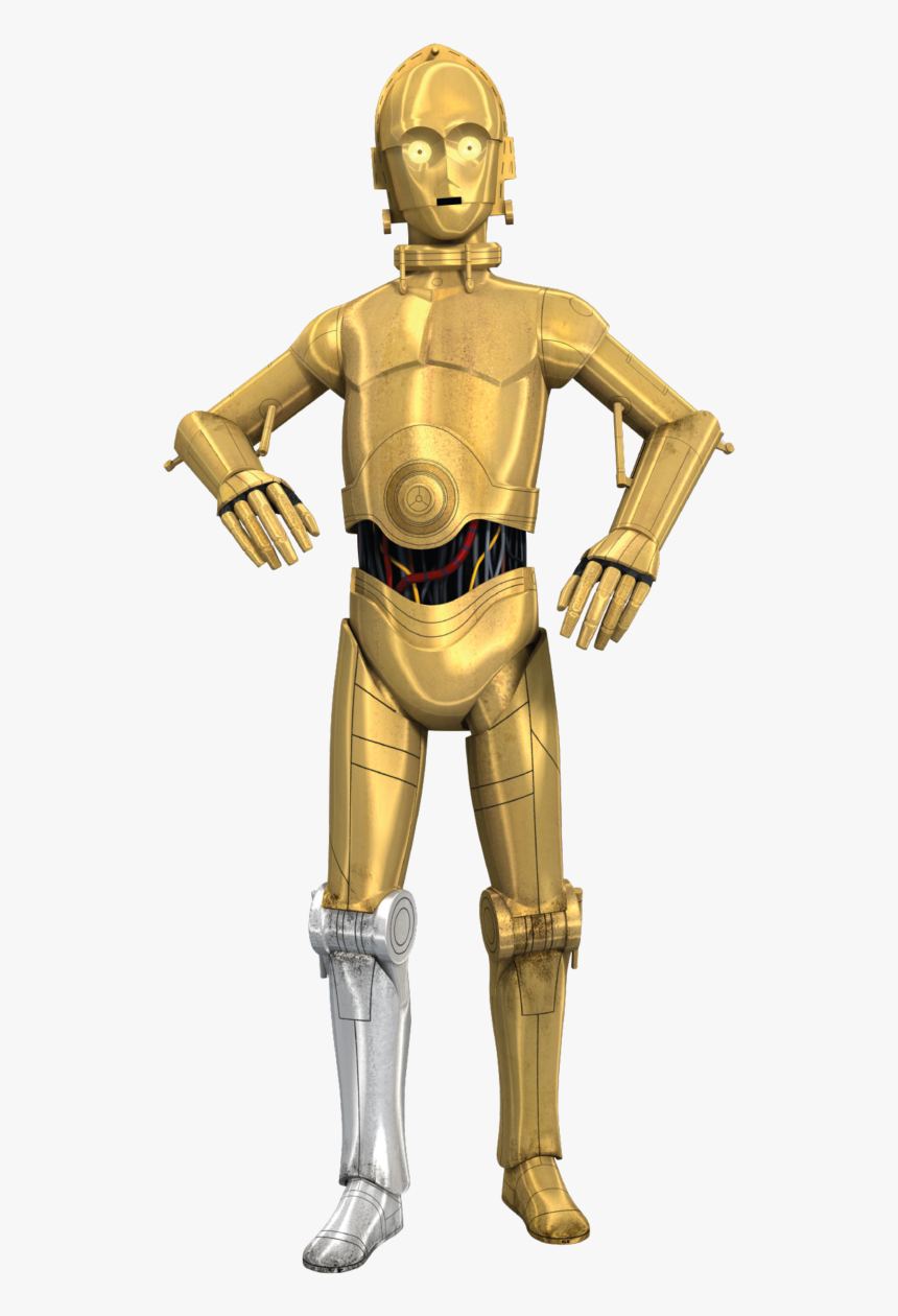 Star Wars C3po Png - Star Wars Clone Wars C3po, Transparent Png, Free Download