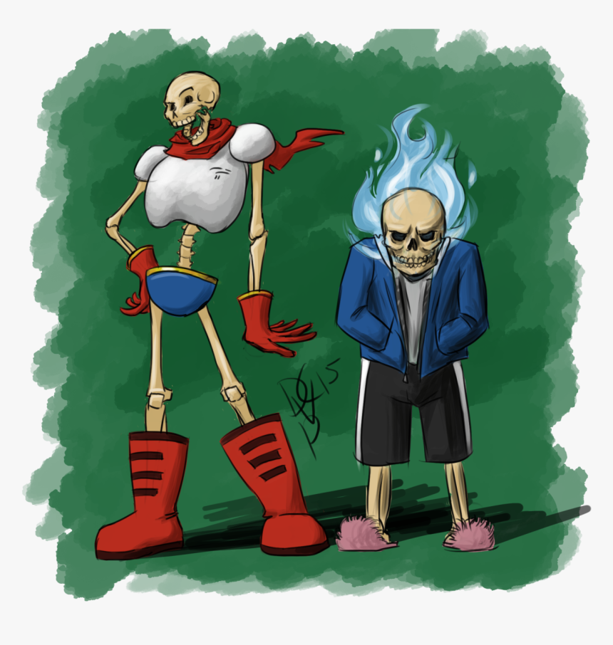 Персонажи,papyrus ,papyrus (ut),genocide Run,undertale - Undertale Marvel, HD Png Download, Free Download